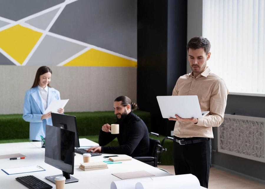 Company Formation and Municipality Approval Services Professional business consultant assisting company registration process in Dubai